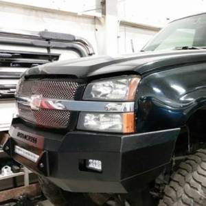 Iron Cross - Iron Cross 40-525-03-MB Low Profile Front Bumper for Chevy Silverado 2500/3500 2003-2006 - Matte Black - Image 3