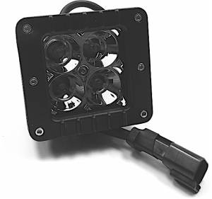 Southern Truck - Southern Truck 79911K LED Spot Light 3x3 with Harness Single - Image 2