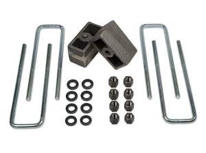 1986-1989 Toyota 4Runner 4wd (with 2.5" Rear axle) - 3" Rear Block & U-Bolt Kit Tuff Country - 97075