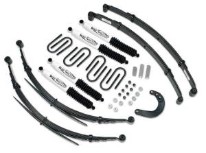 1988-1991 Chevy Suburban 1/2 ton 4x4 - 4" Lift Kit EZ-Ride by Tuff Country (fits models with 52" long Rear springs) Tuff Country - 14731K