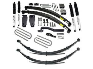 1988-1996 Ford F250 4x4 - 6" Lift Kit with Rear Leaf Springs by (fits vehicles with diesel, V10 or 460 gas engines) Tuff Country - 26827K