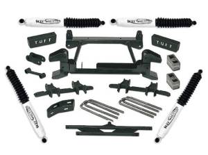 1992-1998 Chevy Suburban 2500 (8lug) 4x4 - 4" Lift Kit by (fits models with cast lower control arms) Tuff Country - 14853