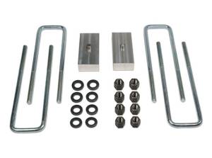 1995-2020 Toyota Tacoma 4wd - 1.25" Rear Block & U-Bolt Kit Tuff Country - 97078