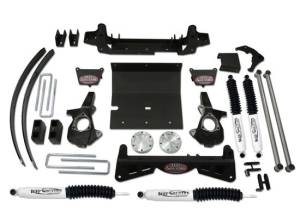 1999-2005 Chevy Silverado 1500 4x4 - 6" Lift Kit (with 3-piece sub frame) by Tuff Country - 16959