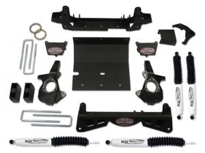 2001-2006 Chevy Silverado 1500HD 4x4 - 4" Lift Kit (with 3-piece sub frame) by Tuff Country - 14992