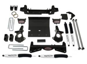 2001-2006 Chevy Silverado 1500HD 4x4 - 6" Lift Kit (with 3-piece sub frame) by Tuff Country - 16992