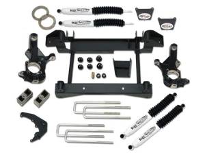2001-2010 Chevy Silverado 2500HD 4x4 - 4" Lift Kit (with 1-piece sub frame) by Tuff Country - 14985