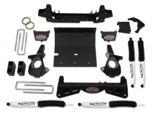 2001-2010 Chevy Silverado 2500HD 4x4 - 4" Lift Kit (with 3-piece sub frame) by Tuff Country - 14993