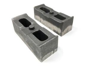 2001-2010 Chevy Silverado 2500HD/3500HD 4wd - 2" Cast Iron Lift Blocks (pair) by Tuff Country - 79062