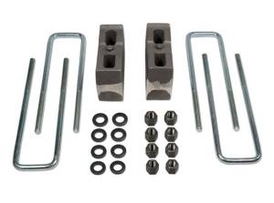 2001-2010 Chevy Silverado 3500/3500HD 4wd - 4" Rear Block & U-Bolt Kit Tuff Country - 97028