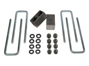 2004-2014 Nissan Titan 4wd - 2" Rear Block & U-Bolt Kit Tuff Country - 97093