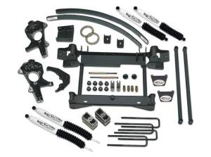 2006 Chevy Silverado 1500 4x4 - 6" Lift Kit (with 1 piece sub frame) by (fits models with o factory air ride shocks) Tuff Country - 16956