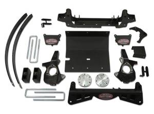 2006 GMC Sierra 1500 4x4 - 4" Lift Kit (with multi-piece sub frame) by (with factory air ride shocks) Tuff Country - 14961