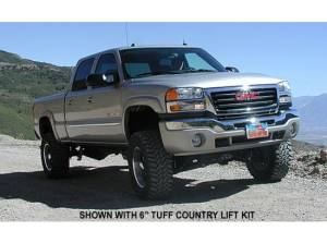 Tuff Country - 2006 GMC Sierra 1500 4x4 - 6" Lift Kit (with 1 piece sub frame) by (fits models with factory air ride shocks) Tuff Country - 16957 - Image 3