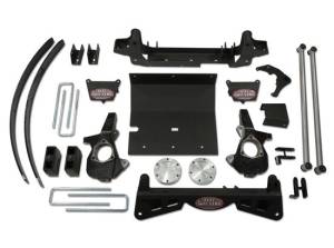 2006 GMC Sierra 1500 4x4 - 6" Lift Kit (with 3-piece sub frame) by (fits models with factory air ride shocks) Tuff Country - 16961