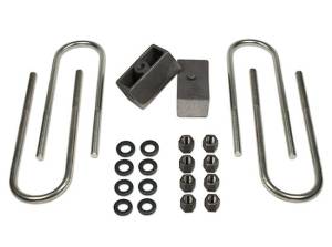 1973-1991 Chevy Blazer 1/2 ton 4wd - 2" Rear Block & U-Bolt Kit Tuff Country - 97004