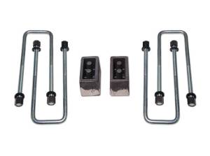 2009-2020 Ford F150 4wd & 2wd - 3" Rear Block & U-Bolt Kit Tuff Country - 97092