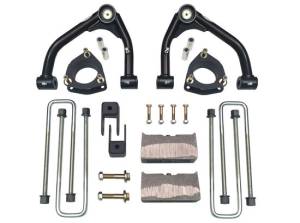2007-2018 Chevy Silverado 1500 2wd - 4" Lift Kit by (fits models with 1 piece OE cast steel upper arms) Tuff Country - 14057