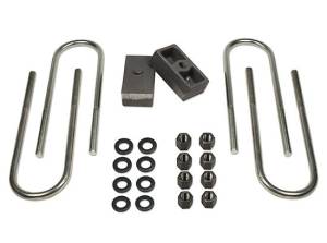 1973-1991 Chevy Blazer 1/2 ton 4wd - 1.5" Rear Block & U-Bolt Kit Tuff Country - 97003