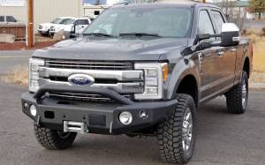 TrailReady - Trail Ready 12385P-ACC Winch Front Bumper with Pre-Runner and Rectangular Cut Outs Guard Ford F250/F350 2017-2021 with Adaptive Cruise Control - Image 3