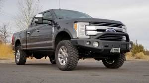 TrailReady - Trail Ready 12385P-ACC Winch Front Bumper with Pre-Runner and Rectangular Cut Outs Guard Ford F250/F350 2017-2021 with Adaptive Cruise Control - Image 2