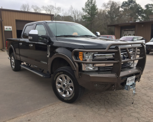 Bodyguard - Bodyguard EEF11BNFWG T2 Extreme Front Bumper No Sensor Holes and Factory Light Holes Winch mount Gloss Black Ford F250/350 2011-2016 - Image 3