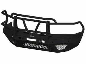 Bodyguard EEF17BNCRT T2 Extreme Front Bumper No Sensor Holes and Cube Light Holes Standard skid plate Textured Black Ford F250/350 2017-2019