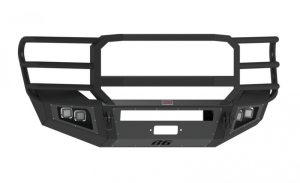 Bodyguard CEG11BNT A2 Extreme Front Bumper No Sensor Holes Textured Black GMC 2500/3500 2011-2014