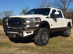 Bodyguard - Bodyguard CEG11BNT A2 Extreme Front Bumper No Sensor Holes Textured Black GMC 2500/3500 2011-2014 - Image 2