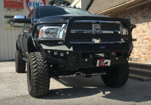 Bodyguard - Bodyguard CER10BYT A2 Extreme Front Bumper with Sensor Holes Textured Black Dodge RAM 2500/3500 2010-2018 - Image 5