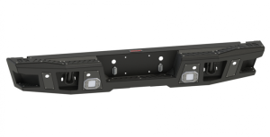 Bodyguard DFR10BYNT A2 Rear Bumper with Sensor Holes No Light Holes Textured Black Dodge RAM 2500/3500 2010-2018