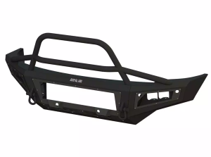 Bodyguard GBG14AN1T A2L Baja Front Bumper No Sensor Holes Single Light Bar cutout Textured Black GMC 1500 2014-2015