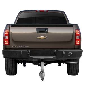 Iron Cross - Iron Cross 21-515-07 Rear Bumper for Chevy Silverado 1500 2007-2013 - Gloss Black - Image 3
