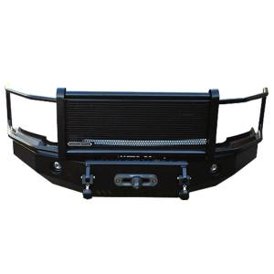 Iron Cross 24-925-16-MB Winch Front Bumper with Grille Guard for Nissan Titan XD 2016-2019 - Matte Black