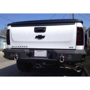 Hammerhead Bumpers - Hammerhead 600-56-0177 Rear Bumper with Sensor Holes for Chevy Silverado 2500/3500 2007-2010 - Image 2
