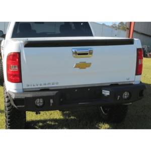 Hammerhead Bumpers - Hammerhead 600-56-0183 Rear Bumper with Sensor Holes for Chevy Silverado 1500 2007-2013 - Image 2