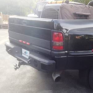 Hammerhead Bumpers - Hammerhead 600-56-0075 Rear Bumper without Sensor Holes for Dodge Ram 1500 1994-2001 - Image 2