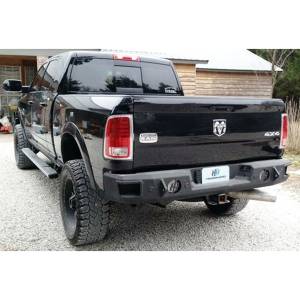 Hammerhead Bumpers - Hammerhead 600-56-0338 Rear Bumper with Sensor Holes for Dodge Ram 1500 2009-2018 - Image 3