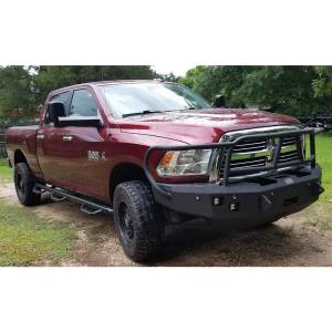 Hammerhead Bumpers - Hammerhead 600-56-0433 X-Series Winch Front Bumper with Full Brush Guard and Sensor Holes for Dodge Ram 2500/3500/4500/5500 2010-2018 - Image 2