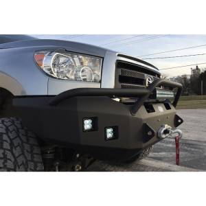 Hammerhead Bumpers - Hammerhead 600-56-0098 X-Series Winch Front Bumper with Pre-Runner Guard and Square Light Holes for Toyota Tundra 2007-2013 - Image 2