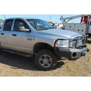 Hammerhead Bumpers - Hammerhead 600-56-0123 X-Series Winch Front Bumper with Full Brush Guard and Square Light Holes for Dodge Ram 2500/3500/4500/5500 2006-2009 - Image 2