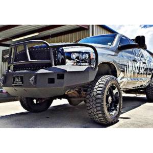 Hammerhead Bumpers - Hammerhead 600-56-0123 X-Series Winch Front Bumper with Full Brush Guard and Square Light Holes for Dodge Ram 2500/3500/4500/5500 2006-2009 - Image 4