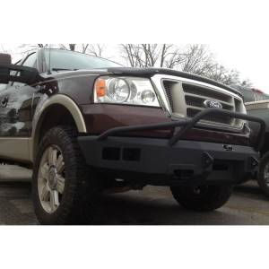 Hammerhead Bumpers - Hammerhead 600-56-0124 Winch Front Bumper with Pre-Runner Guard and Square Light Holes for Ford F150 2004-2008 - Image 3