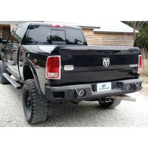 Hammerhead Bumpers - Hammerhead 600-56-0338 Rear Bumper with Sensor Holes for Dodge Ram 2500/3500 2010-2018 - Image 3