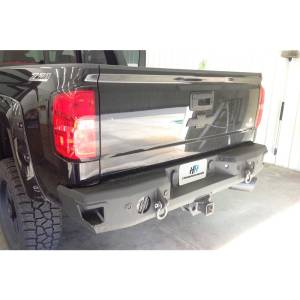 Hammerhead Bumpers - Hammerhead 600-56-0272 Rear Bumper with Sensor Holes for Chevy Silverado 2500/3500 2015-2019 - Image 2