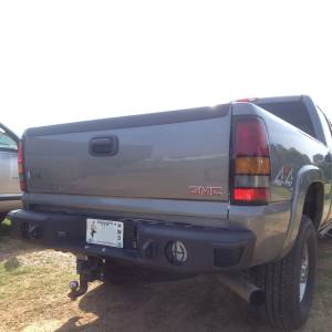 Hammerhead Bumpers - Hammerhead 600-56-0106 Rear Bumper without Sensor Holes for Chevy Silverado/GMC Sierra 2500/3500 2001-2006 - Image 2
