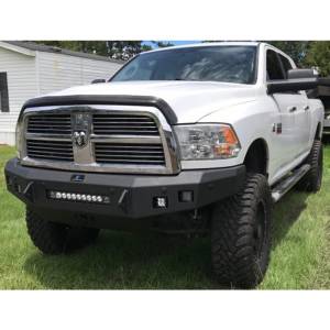 Hammerhead Bumpers - Hammerhead 600-56-0428 Low Profile Front Bumper with Square Light Holes for Dodge Ram 2500/3500/4500/5500 2010-2018 - Image 2