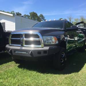 Hammerhead Bumpers - Hammerhead 600-56-0428 Low Profile Front Bumper with Square Light Holes for Dodge Ram 2500/3500/4500/5500 2010-2018 - Image 3