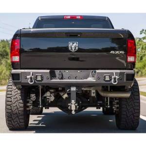 Hammerhead Bumpers - Hammerhead 600-56-0478 Flush Mount Rear Bumper with Sensor Holes for Dodge Ram 1500/2500/3500 2009-2018 - Image 2