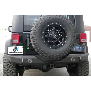 Hammerhead Bumpers - Hammerhead 600-56-0207 Full Width Standard Rear Bumper for Jeep Wrangler JK 2007-2018 - Image 2